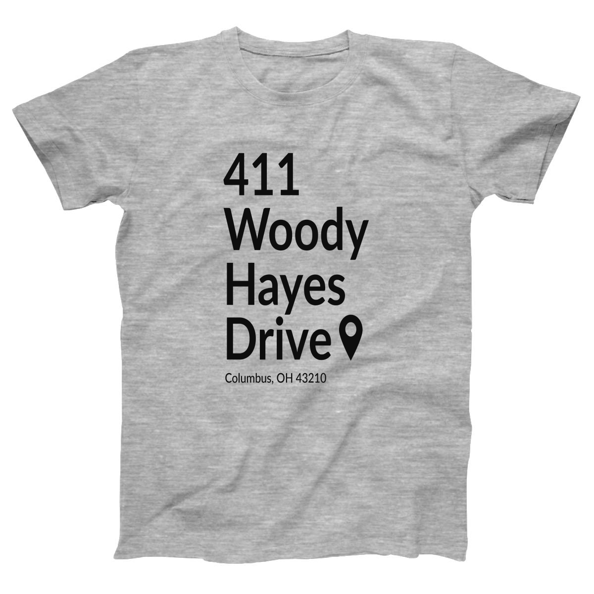 Ohio State Football Stadium Women's T-shirt | Gray