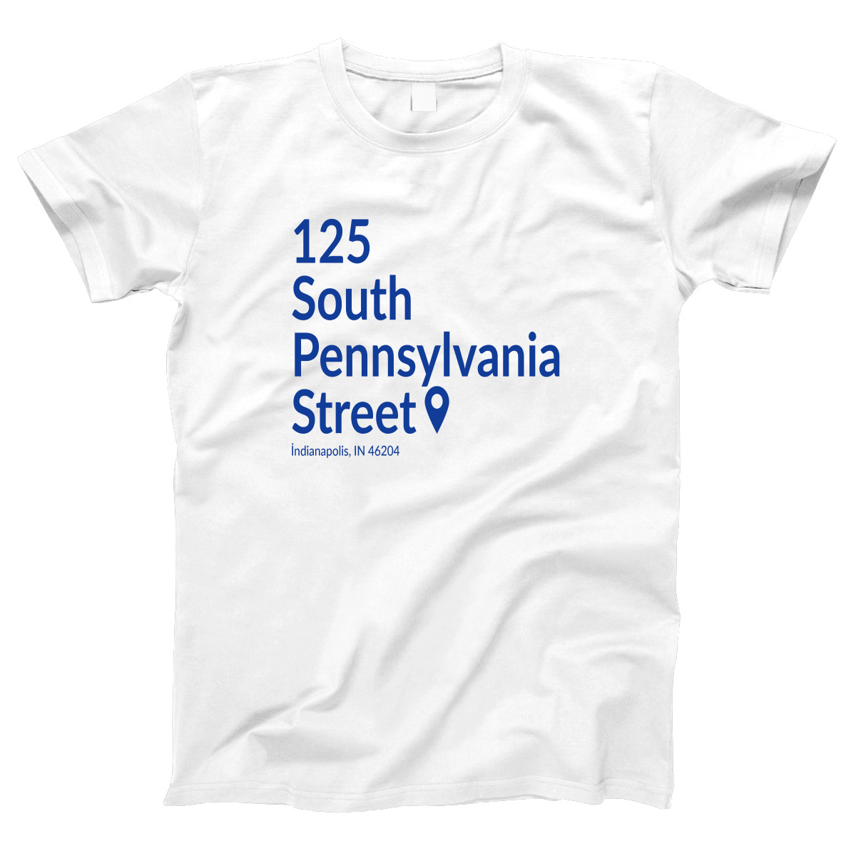 Indiana Basketball Stadium  Women's T-shirt | White