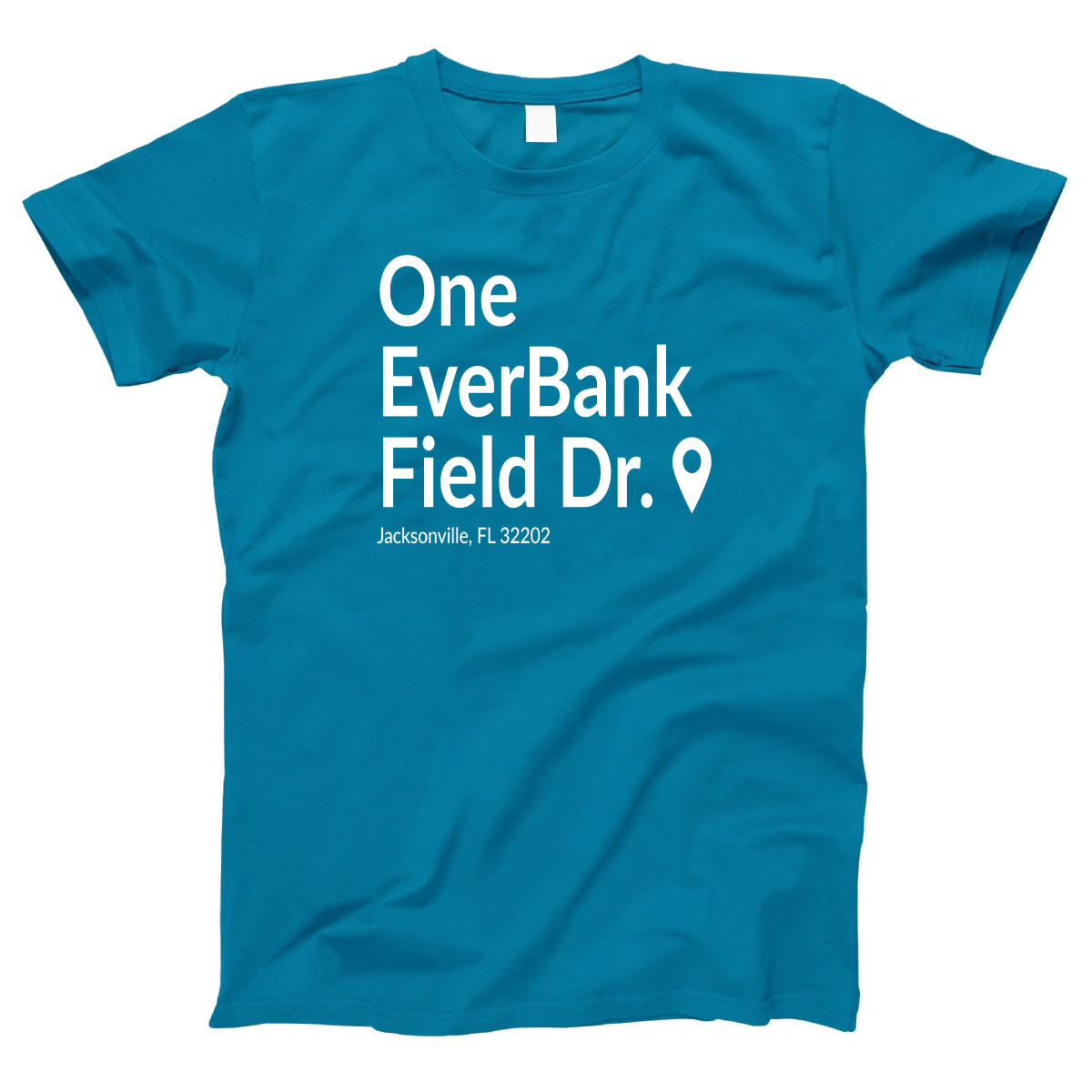 Jacksonville Football Stadium Women's T-shirt | Turquoise