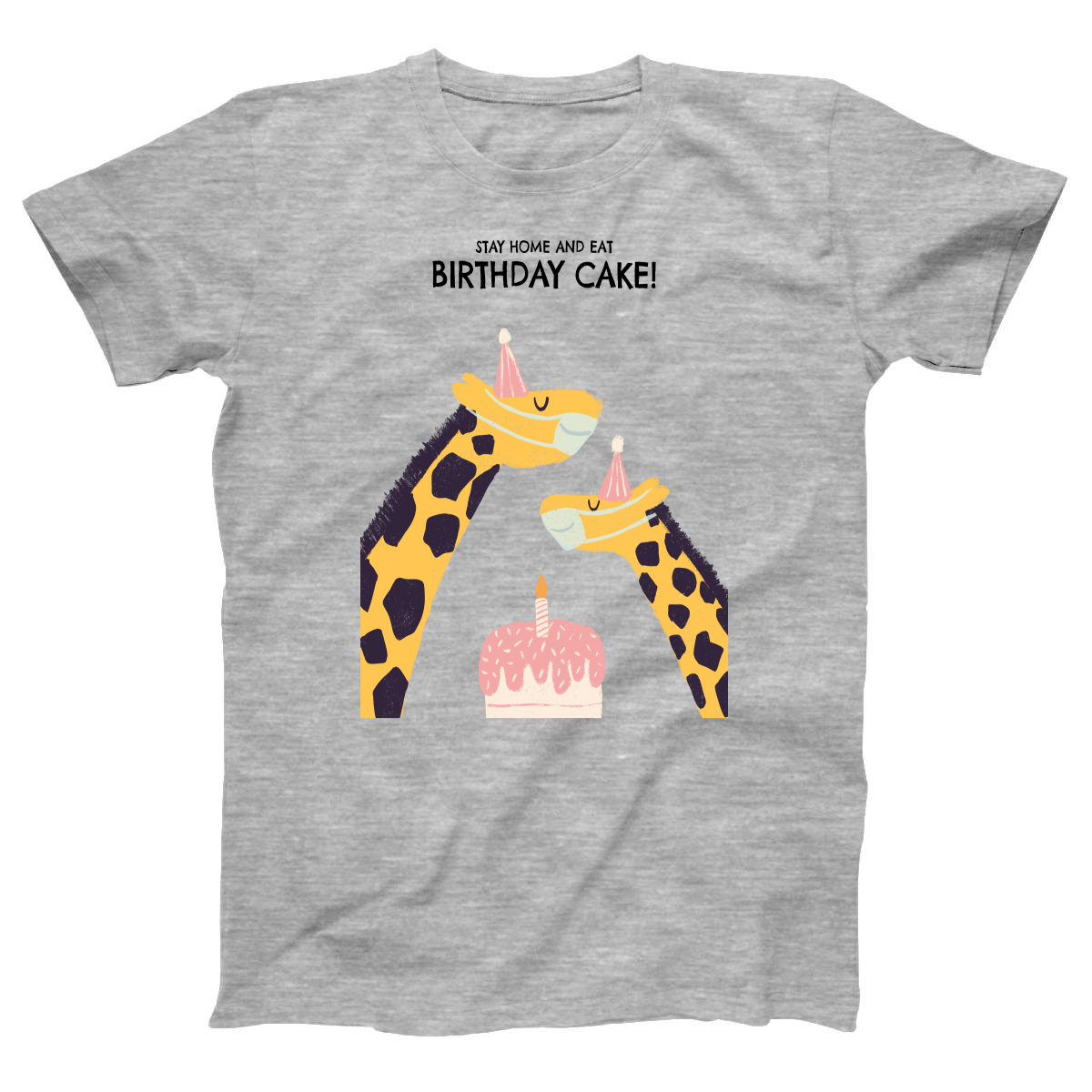 Birthday Cake  Women's T-shirt | Gray