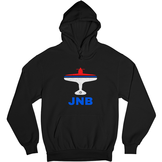 Fly Johannesburg JNB Airport Unisex Hoodie | Black