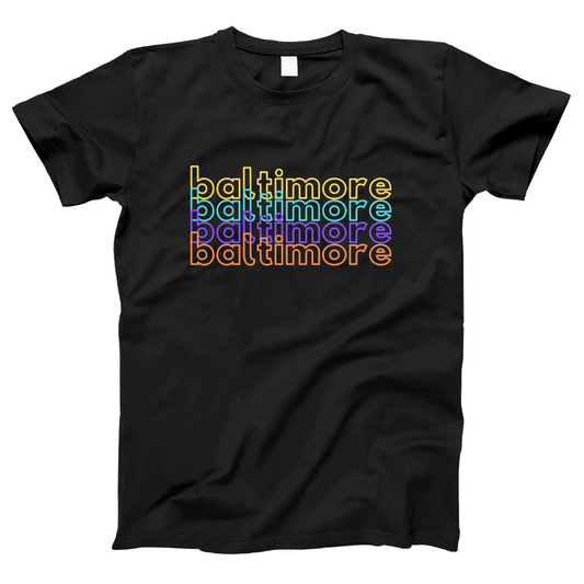 Baltimore Women's T-shirt | Black
