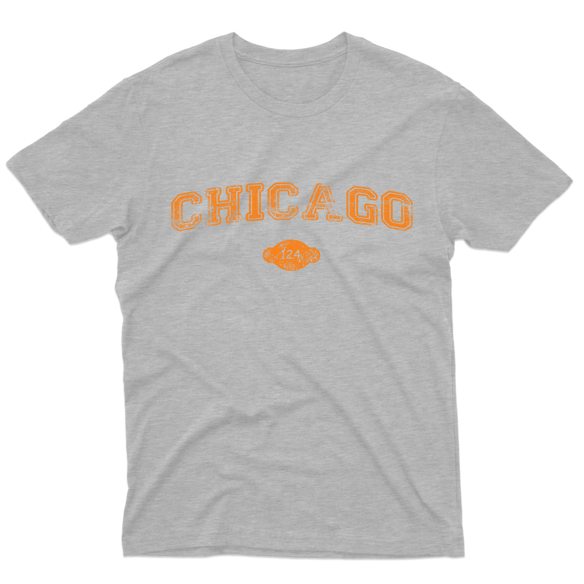 Chicago 1837 Represent Men's T-shirt | Gray