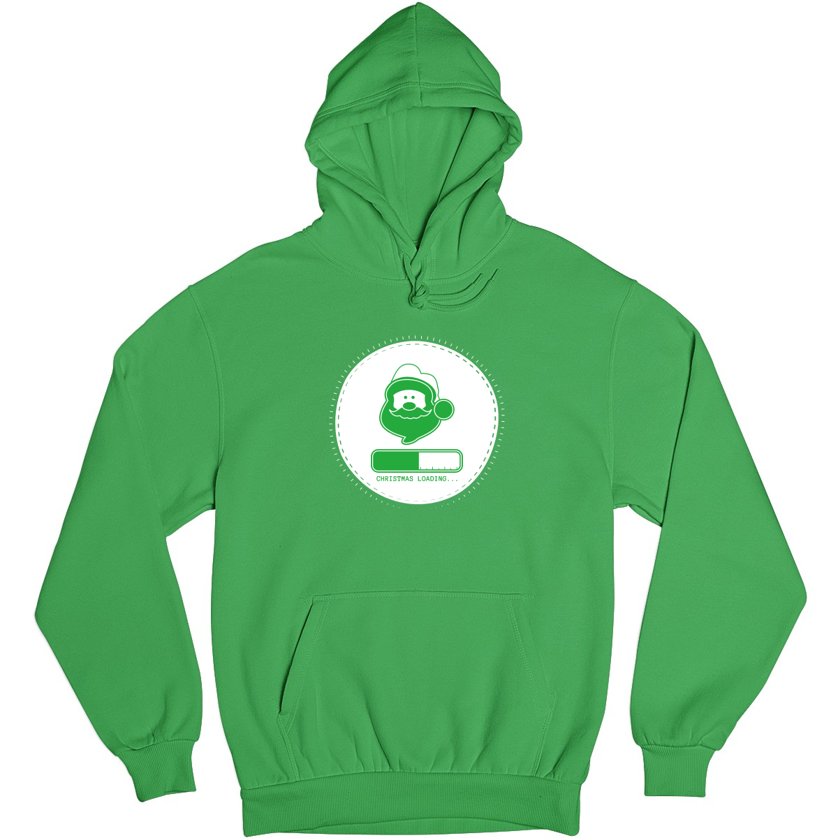 Christmas Loading Unisex Hoodie | Green