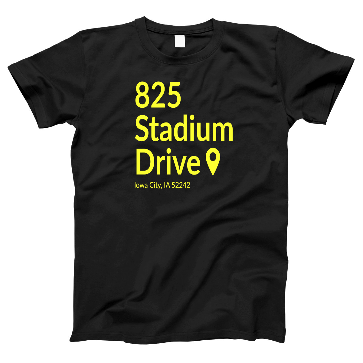 Iowa Football Stadium Women's T-shirt | Black