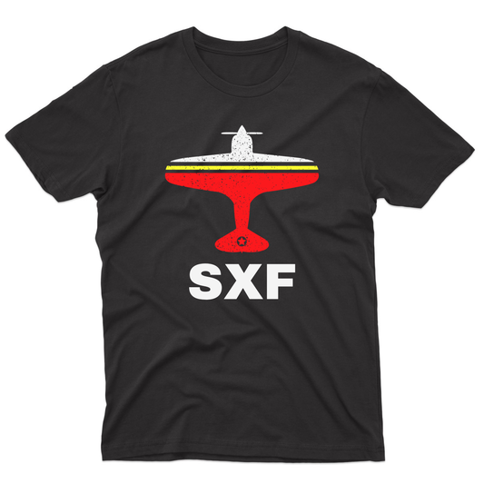 Fly Berlin SXF Airport Men's T-shirt | Black