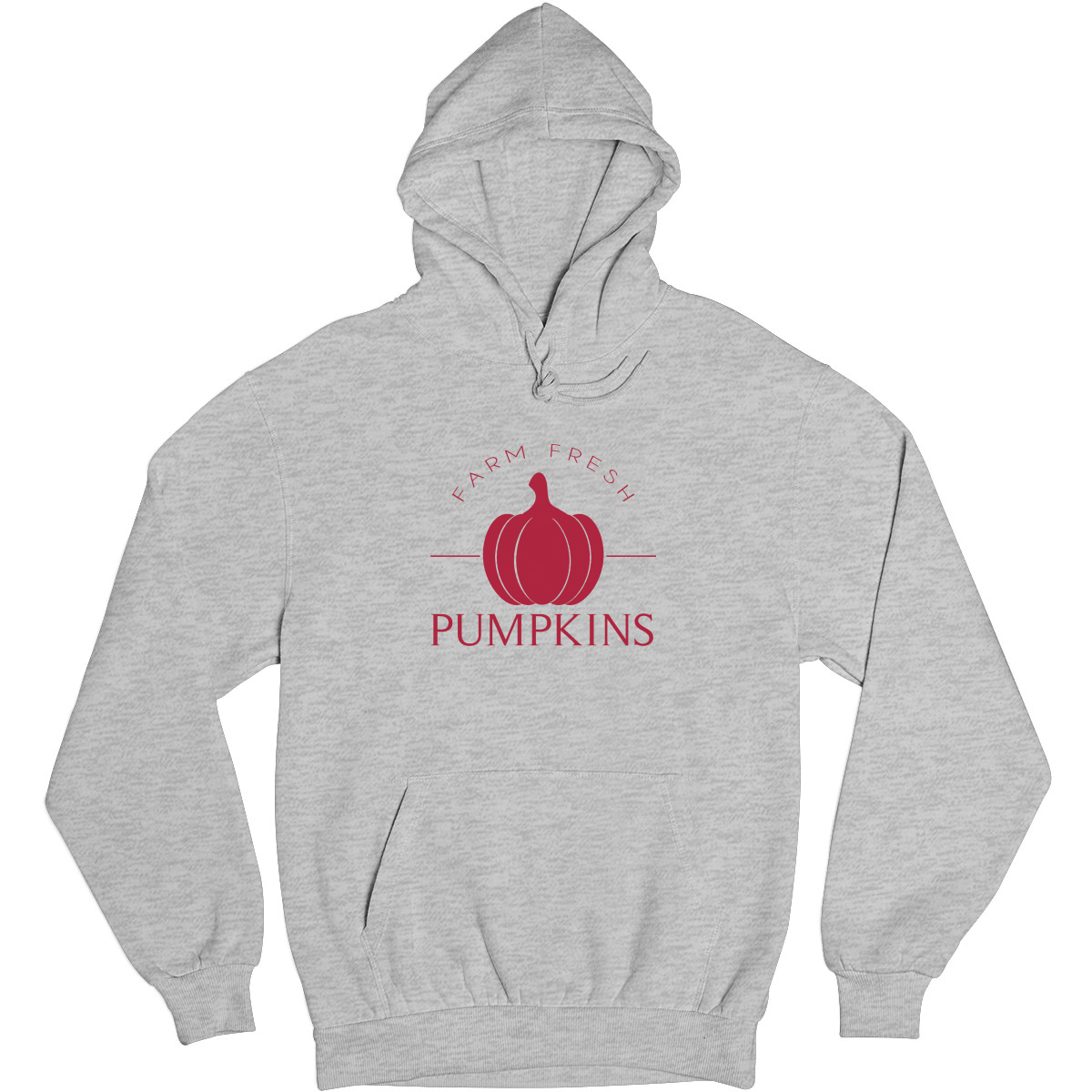 Farm Fresh Pumpkins Unisex Hoodie | Gray