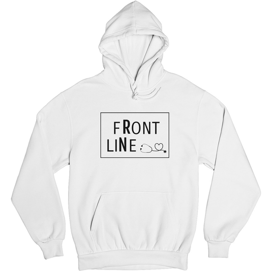 Frontline RN Unisex Hoodie | White