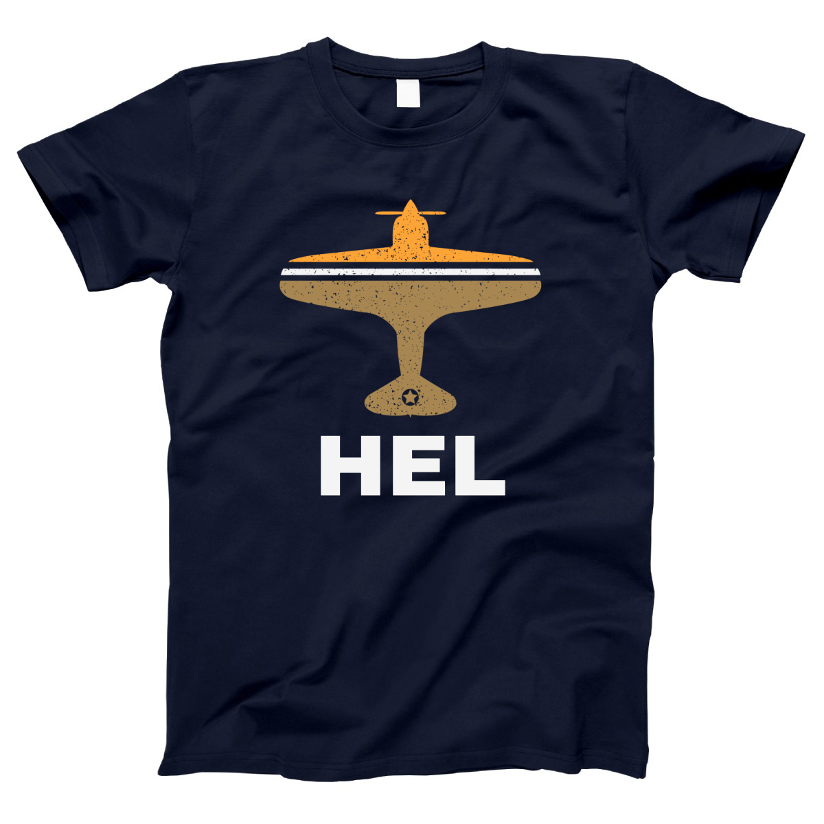 Fly Helsinki HEL Airport Women's T-shirt | Navy