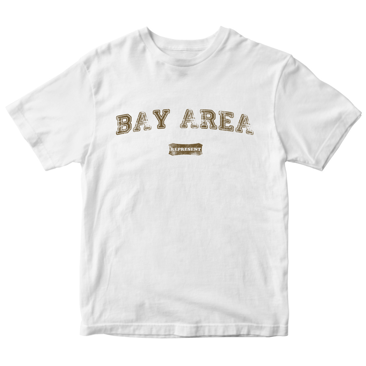 Bay Area Represent Toddler T-shirt | White