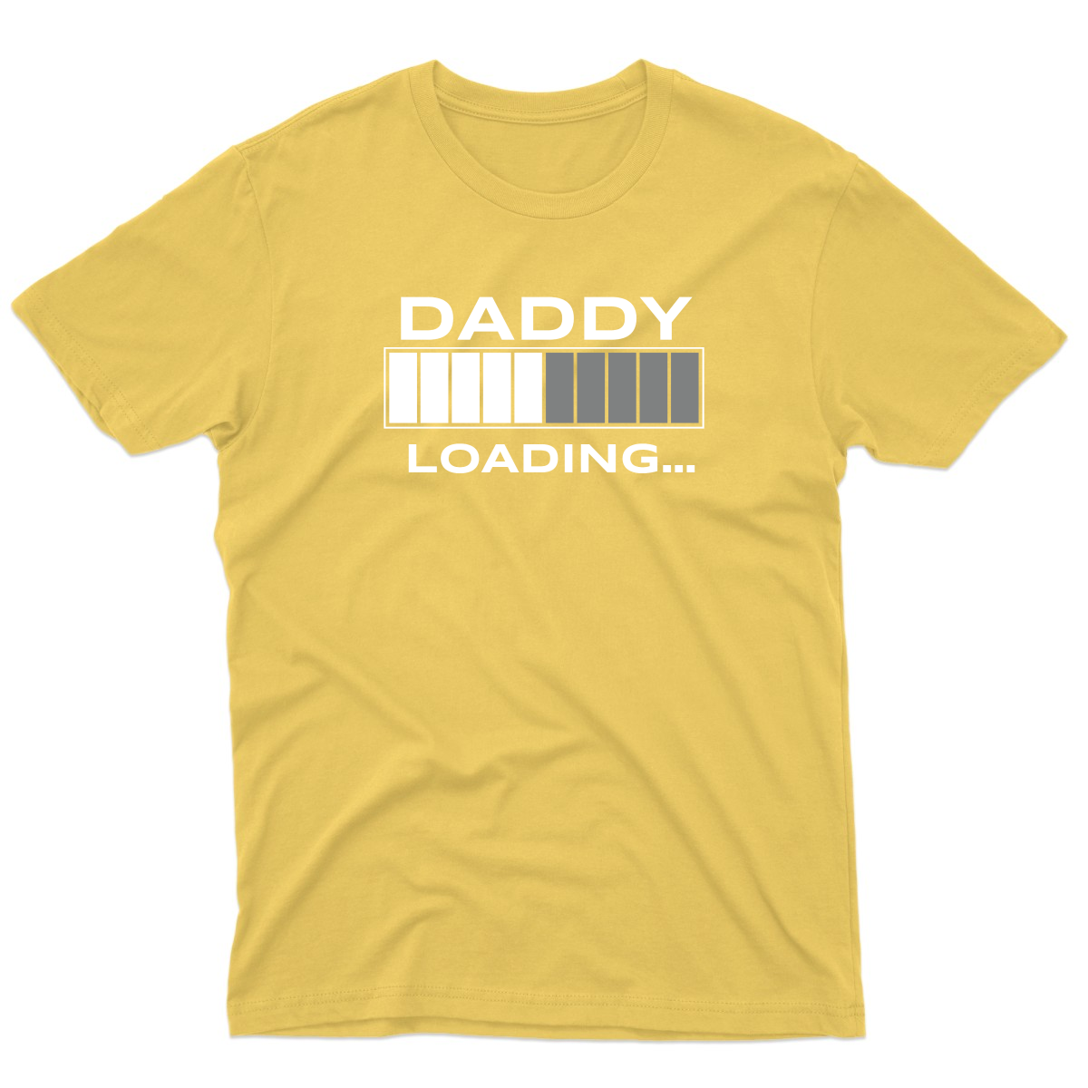 Daddy Loading Men's T-shirt | Yellow