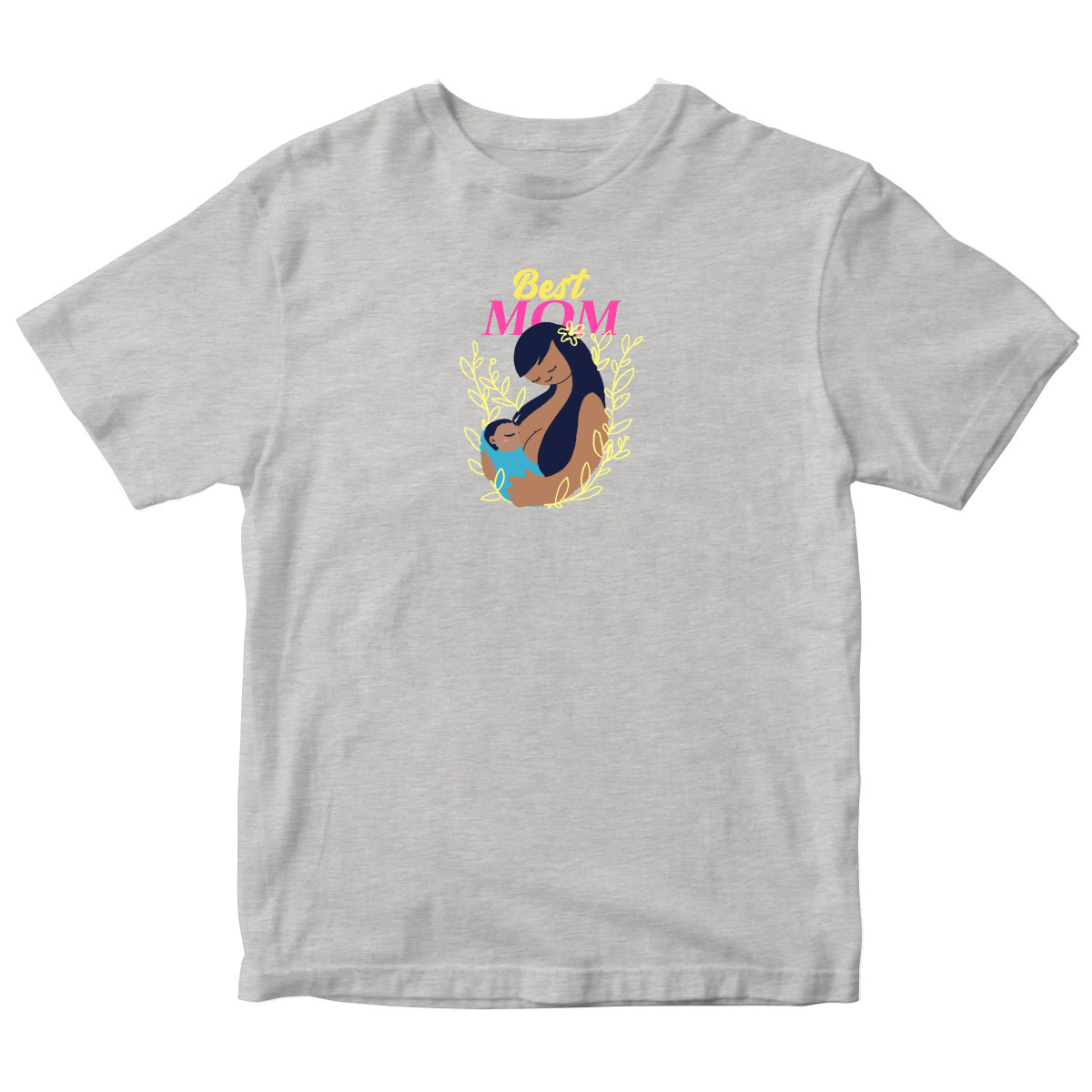 Best Mom Toddler T-shirt | Gray