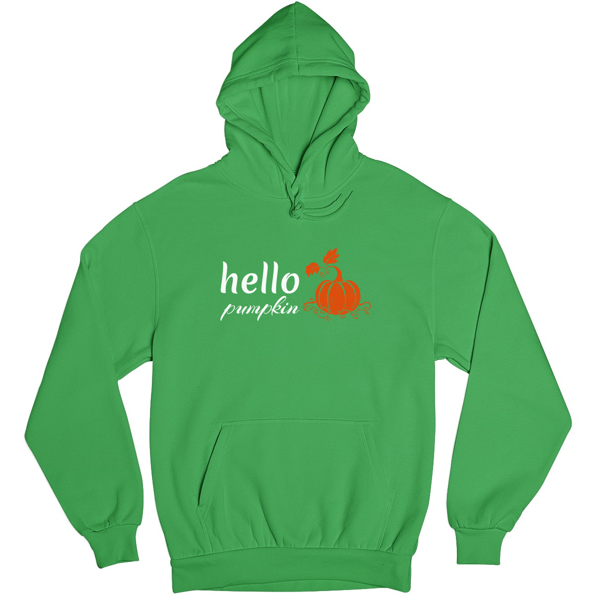 Hello Pumpkin Unisex Hoodie | Green