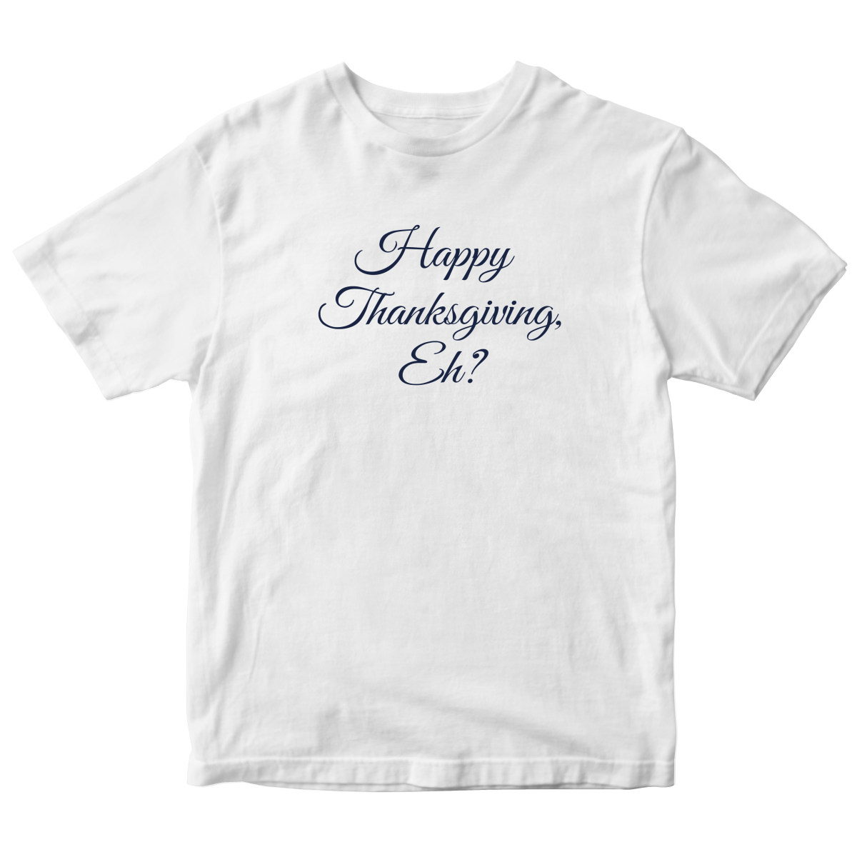 Canadian Thanksgiving Eh? Kids T-shirt | White