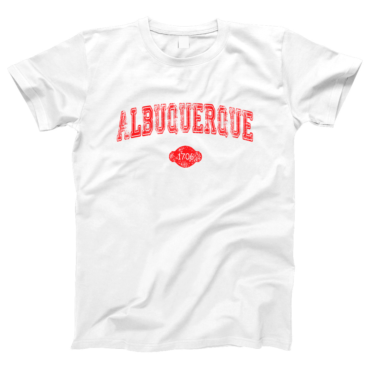Albuquerque 1706 Represent Women's T-shirt | White