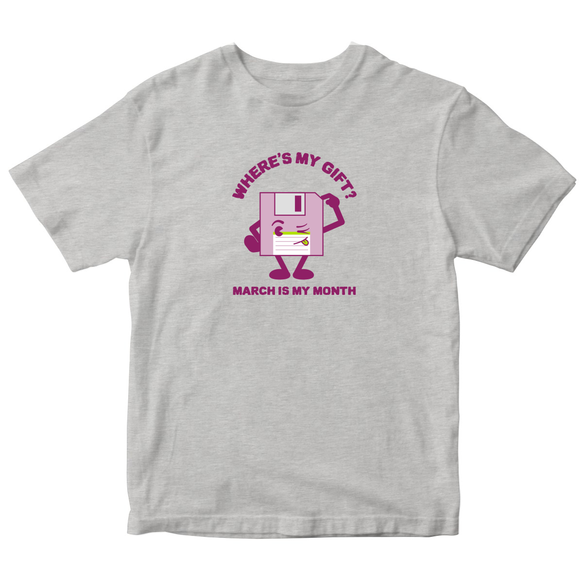 Where is my gift Kids T-shirt | Gray