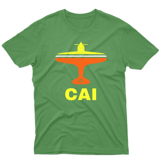 Fly Cairo CAI Airport Men's T-shirt | Green