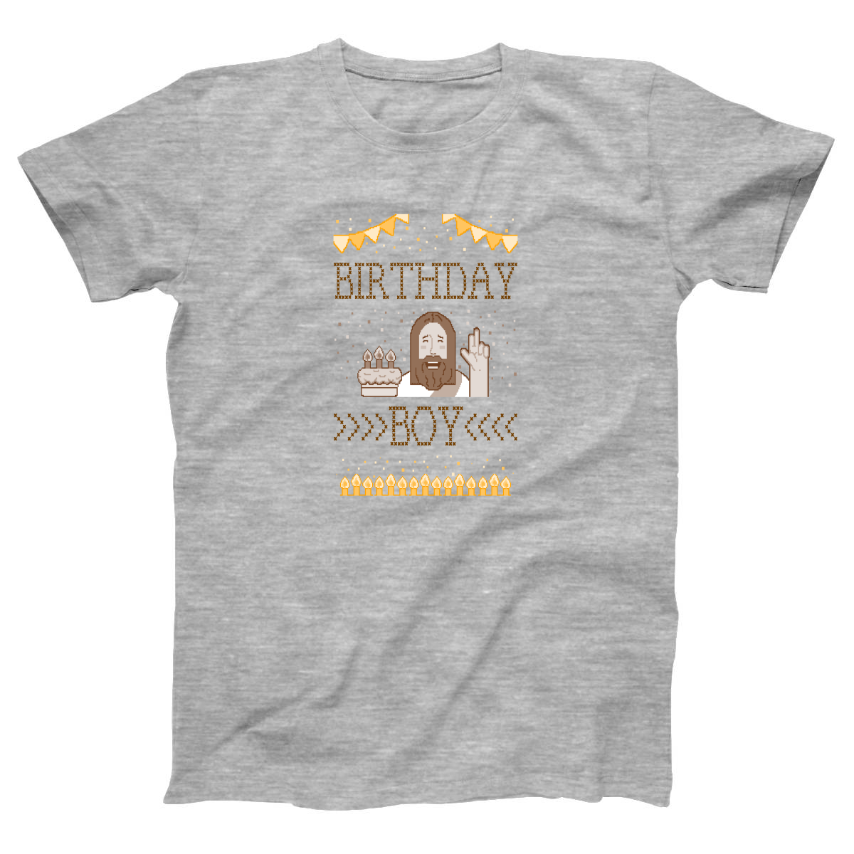Christmas Birthday Boy Women's T-shirt | Gray