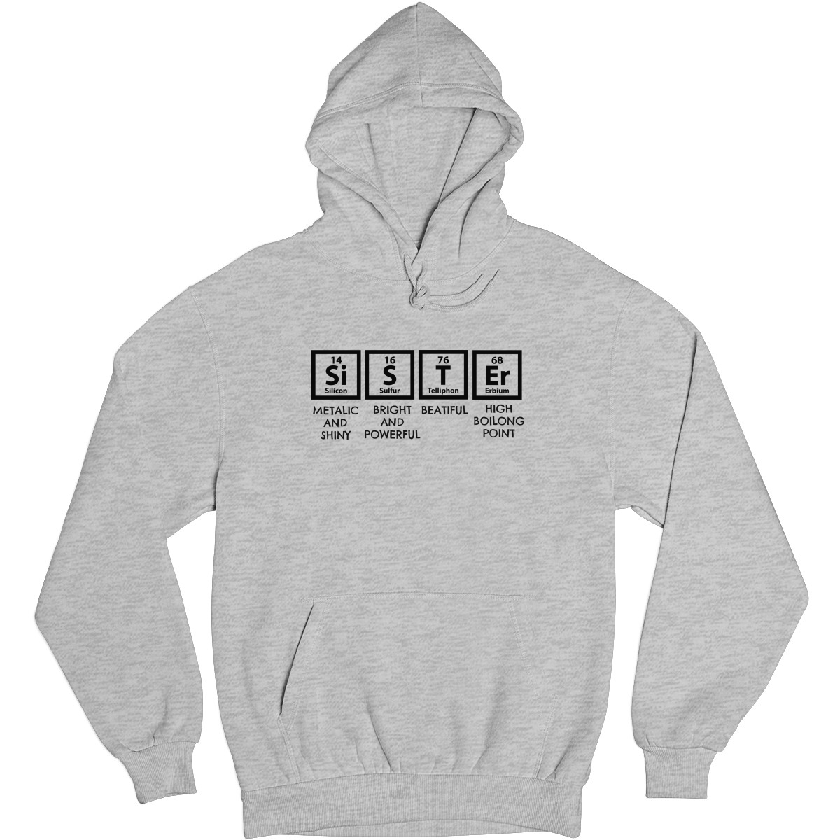 Sister  Unisex Hoodie | Gray