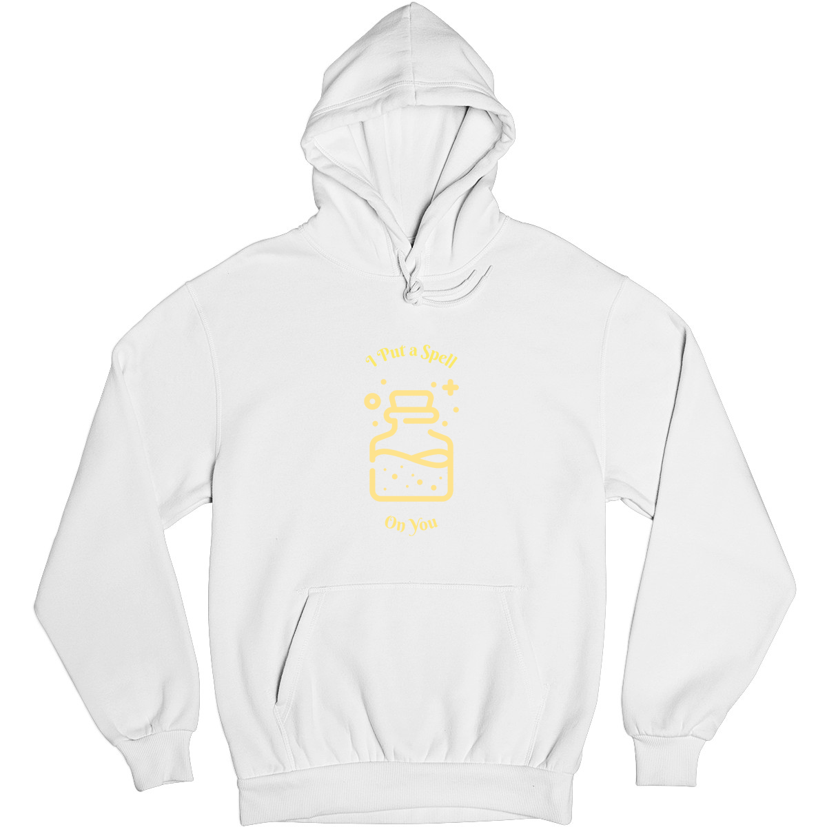 I Put a Spell On You Unisex Hoodie | White