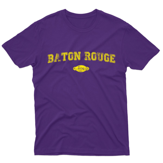 Baton Rouge 1699 Represent Men's T-shirt | Purple