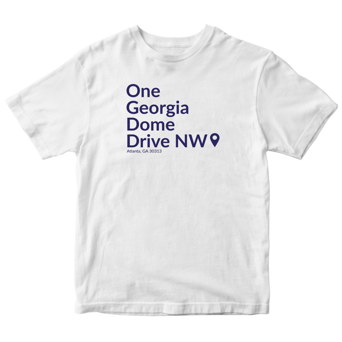 Atlanta Football Stadium Toddler T-shirt | White