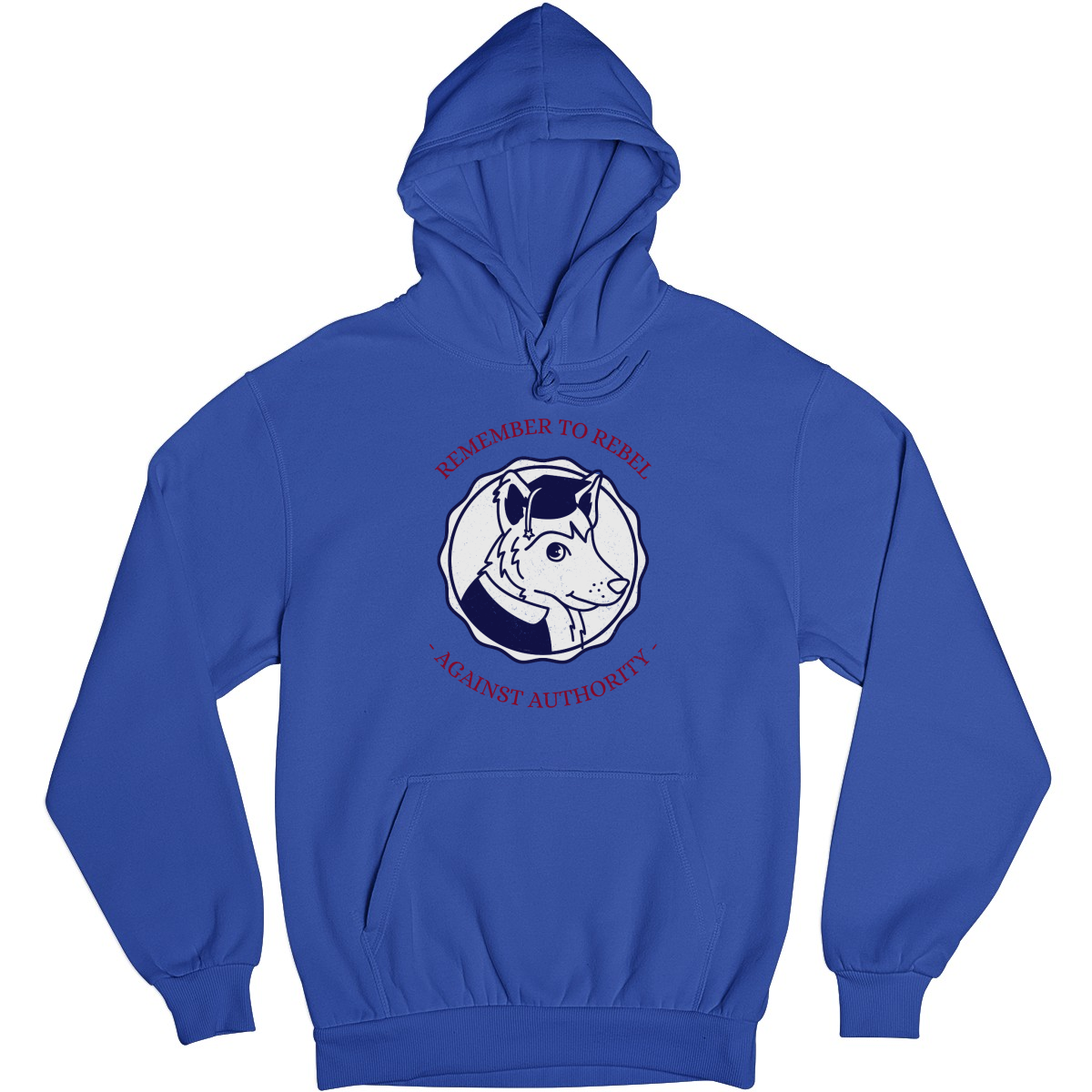 Remember to Rebel Unisex Hoodie | Blue
