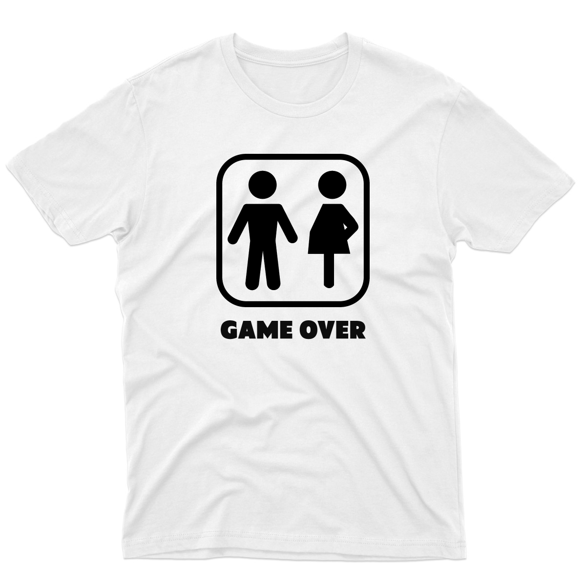 Game Over  Men's T-shirt | White