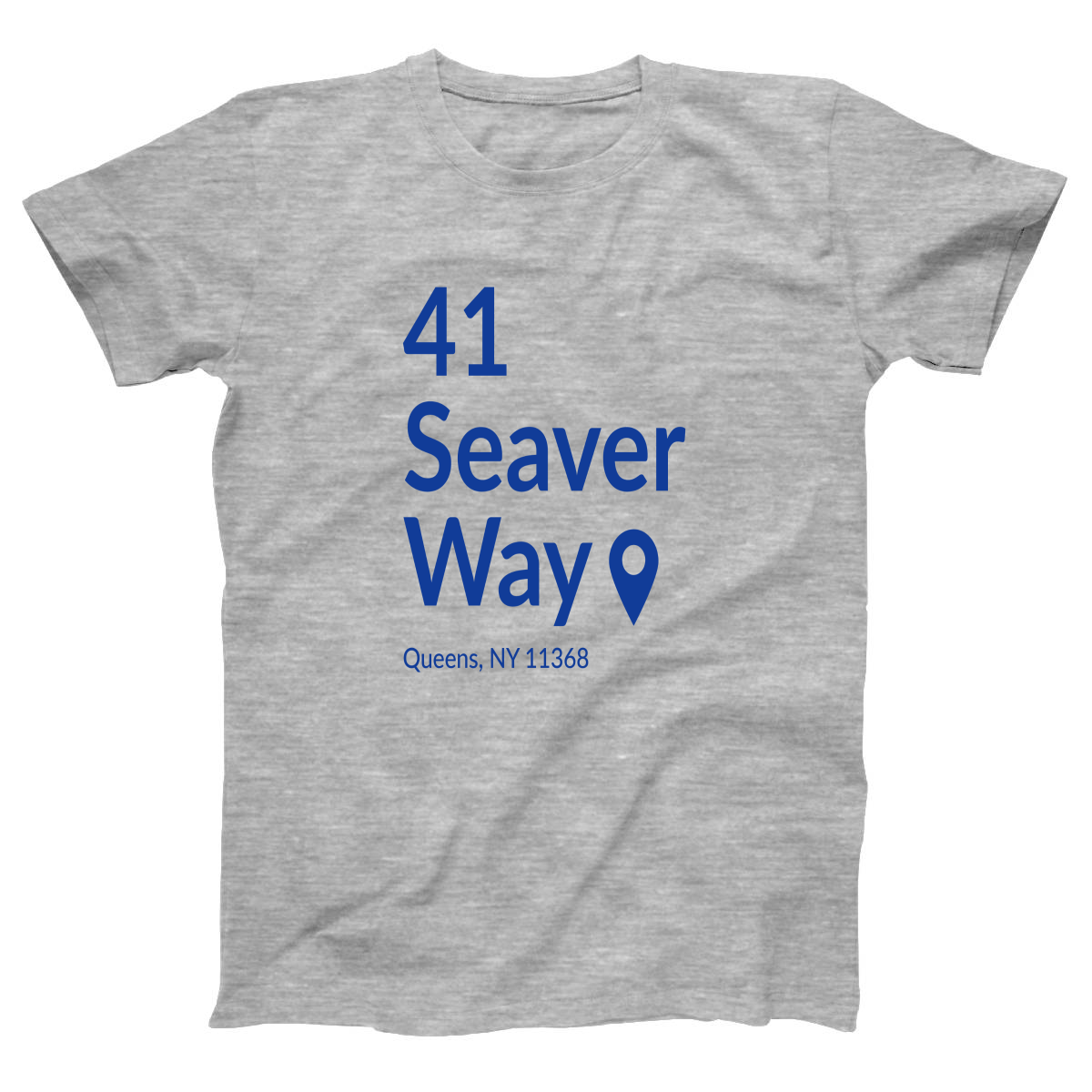 New York Baseball Stadium QNY Women's T-shirt | Gray