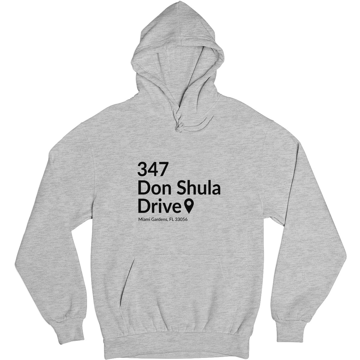 Miami Football Stadium Unisex Hoodie | Gray