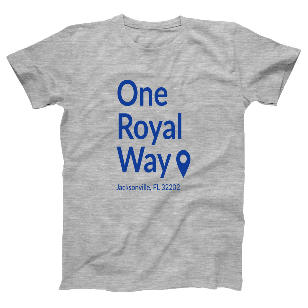 Kansas City Baseball Stadium Women's T-shirt | Gray