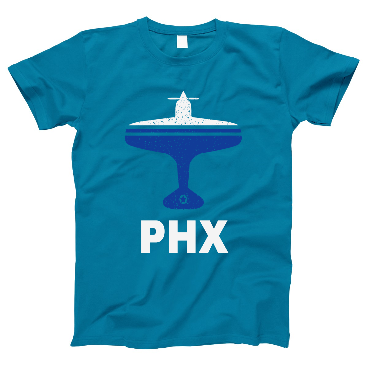 Fly Phoenix PHX Airport  Women's T-shirt | Turquoise