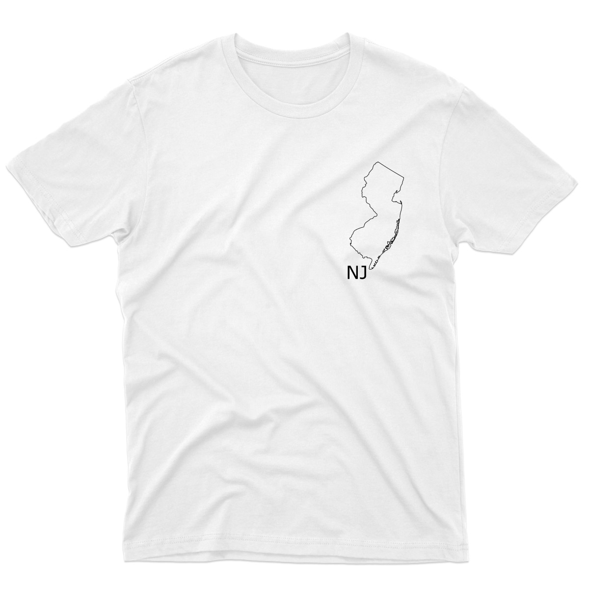 New Jersey Men's T-shirt | White