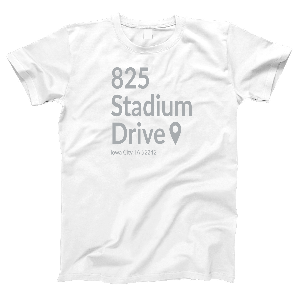 Iowa Football Stadium Women's T-shirt | White