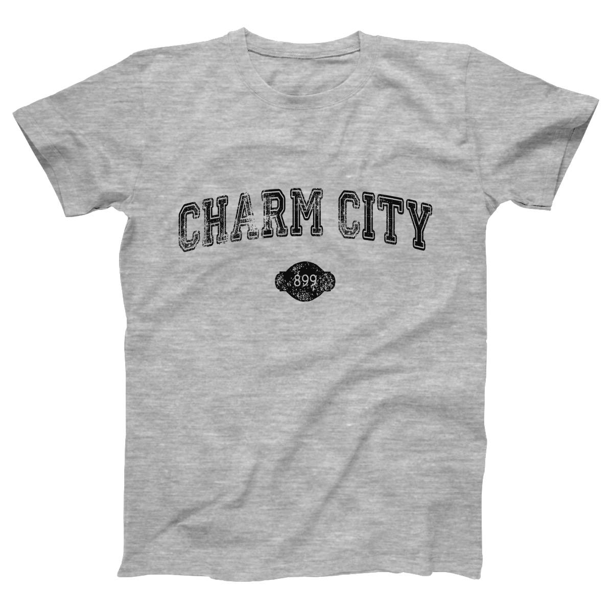 Charm City 1729 Represent Women's T-shirt | Gray