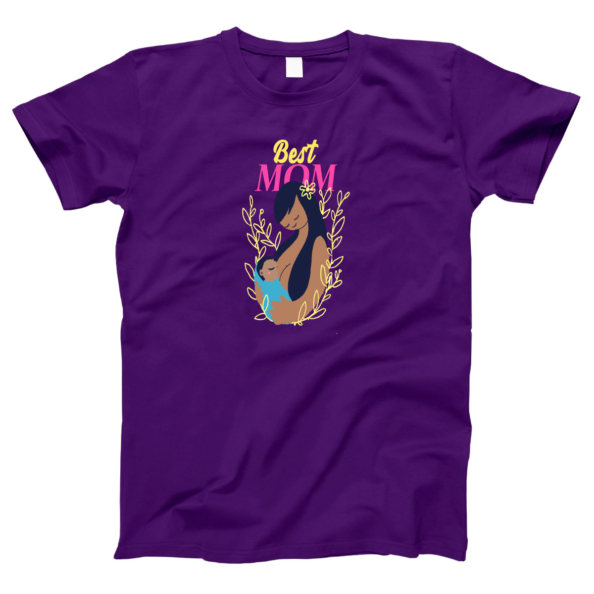 Best Mom Women's T-shirt | Purple