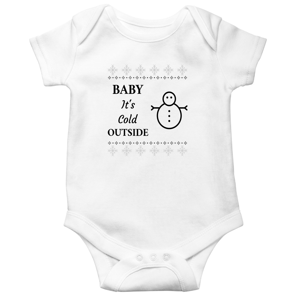 Baby It's Cold Outside Baby Bodysuits