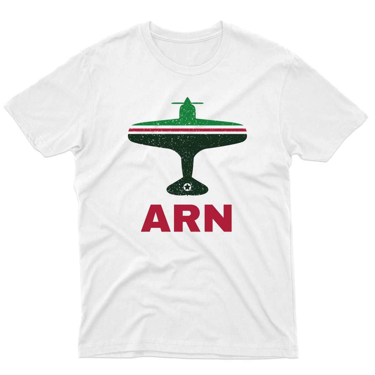 Fly Stockholm ARN Airport  Men's T-shirt | White