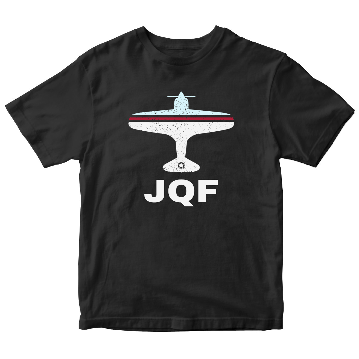 Fly Concord JQF Airport Kids T-shirt | Black