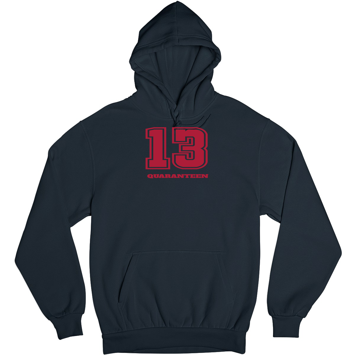 13 QUARANTEEN Unisex Hoodie | Navy