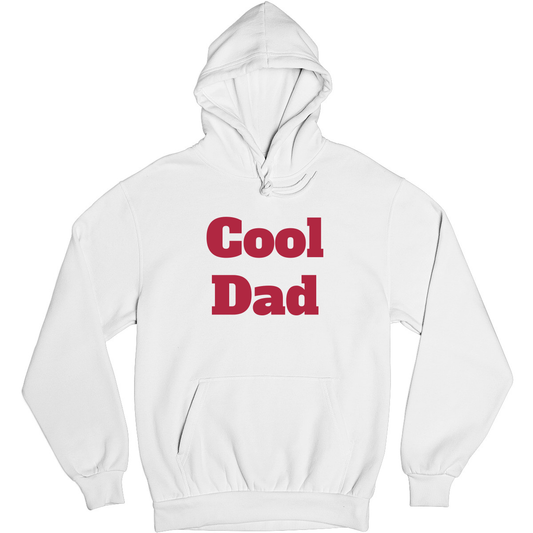 Cool Dad Unisex Hoodie | White