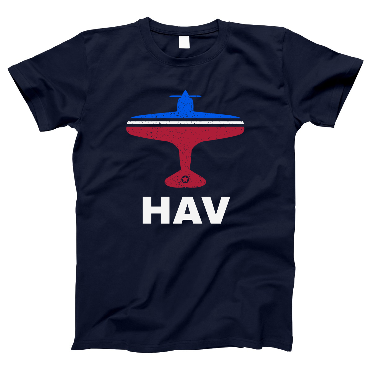 Fly Havana HAV Airport Women's T-shirt | Navy