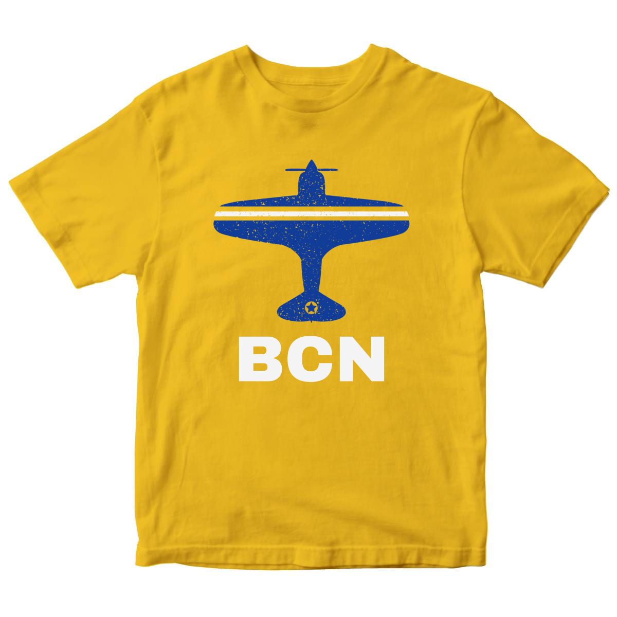 Fly Barcelona BCN Airport Kids T-shirt