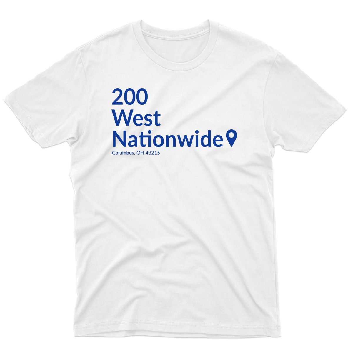 Columbus Hockey Stadium Men's T-shirt | White