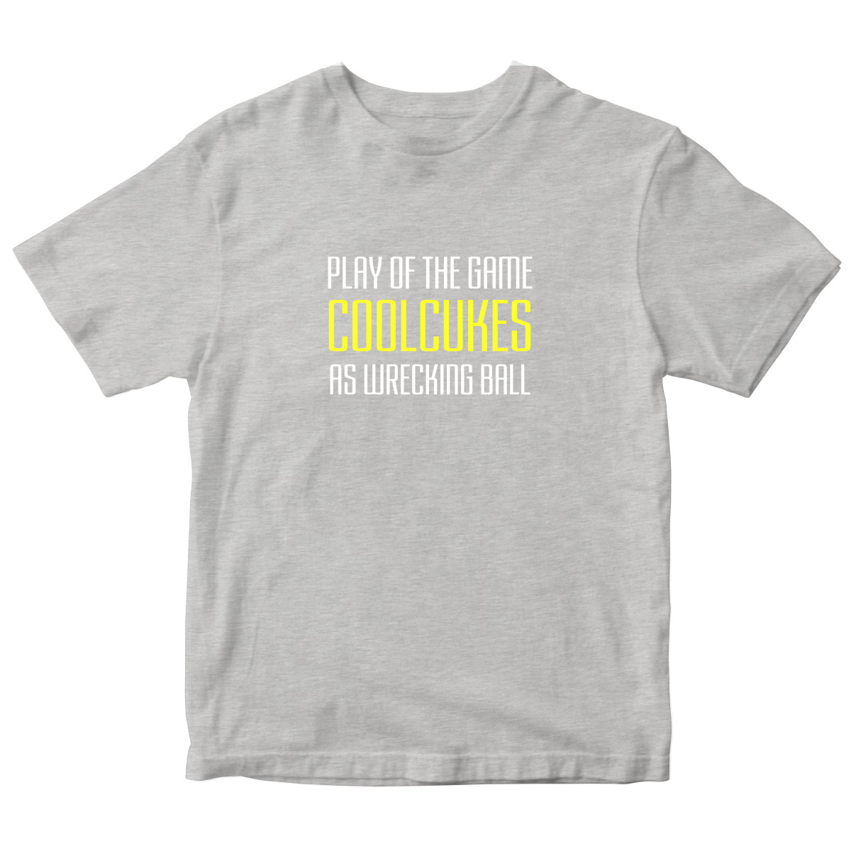 Play of the Game Kids T-shirt | Gray