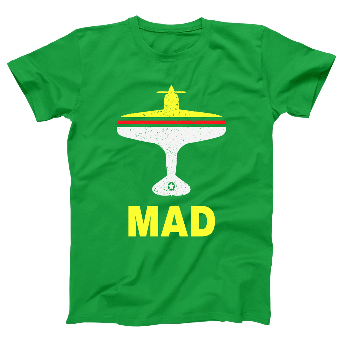 Fly Madrid MAD Airport Women's T-shirt | Green