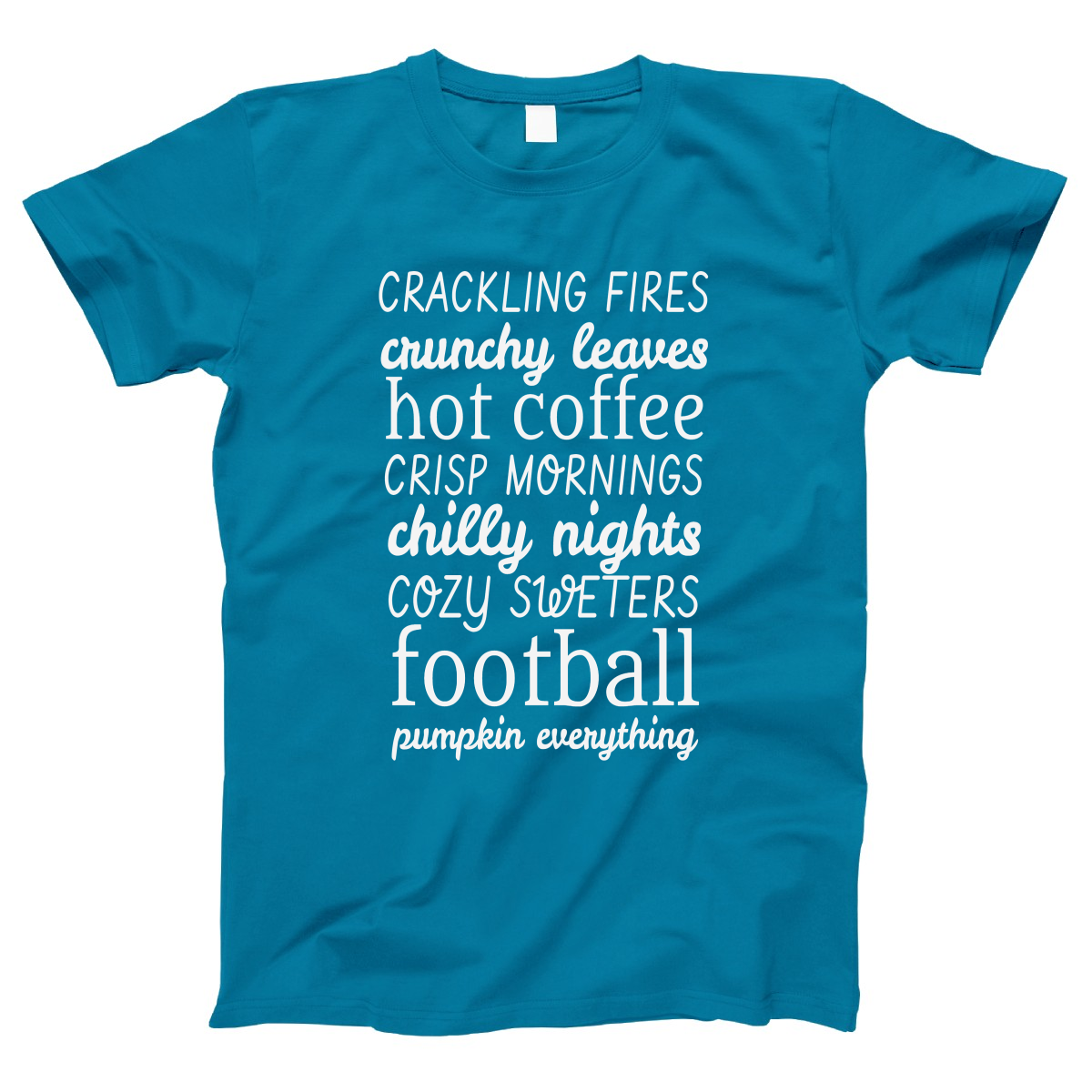 Fall List  Women's T-shirt | Turquoise