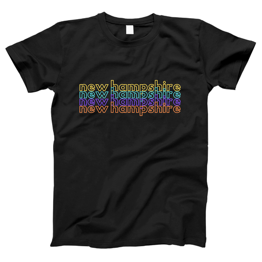 New Hampshire Women's T-shirt | Black