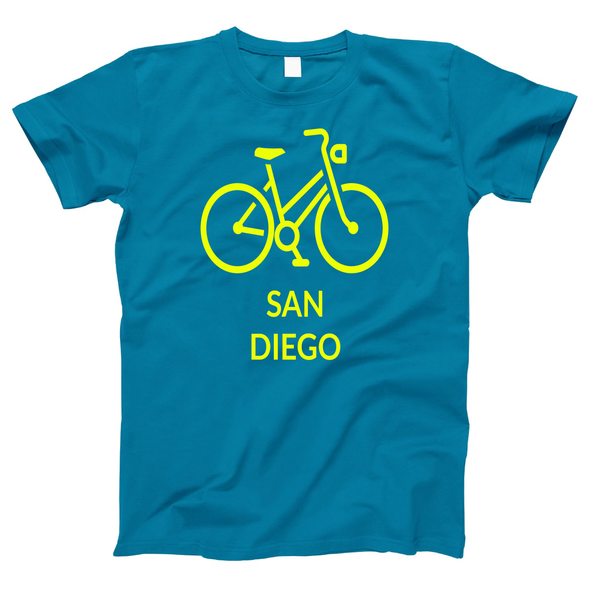 Bike San Diego Represent Women's T-shirt | Turquoise