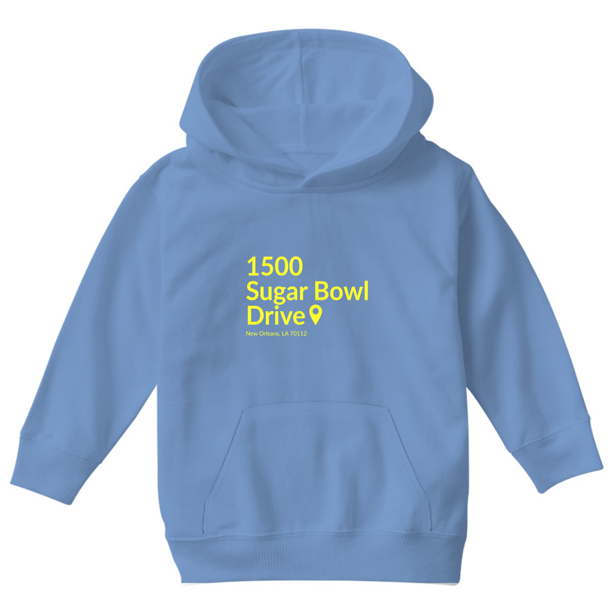 New Orleans Football Stadium Kids Hoodie | Blue